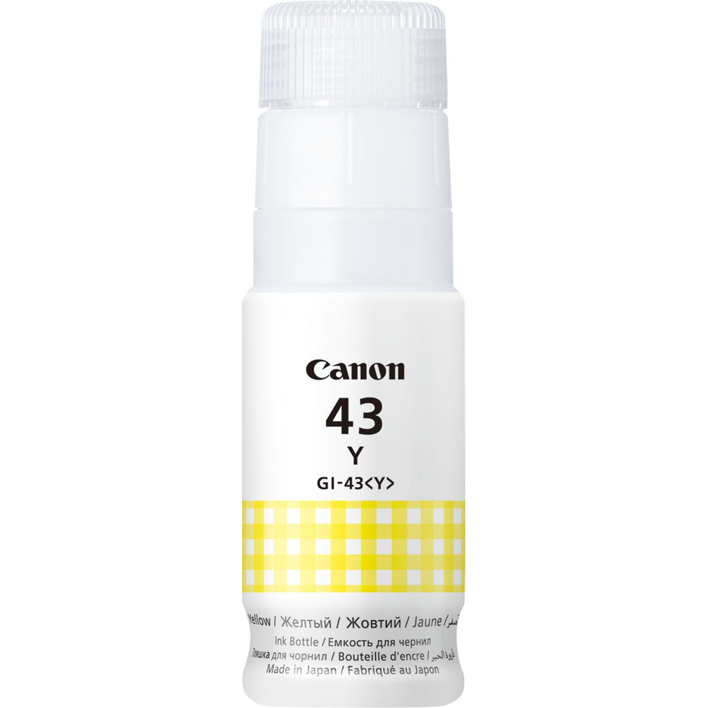 Canon GI-43 / 4689C001 yellow ink cartridge, 60 ml