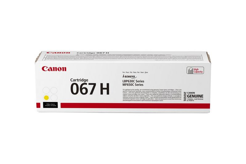 Toner Canon 067H / 5103C002 jaune XL, 2 350 pages
