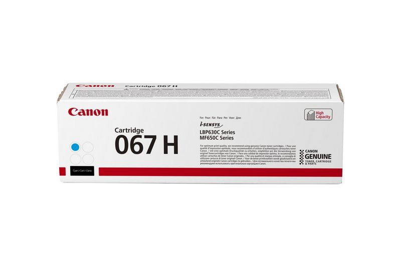 Canon 067H / 5105C002 cyan XL toner, 2,350 pages
