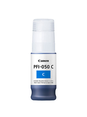 Canon PFI-050C / 5699C001 cyan ink cartridge, 70 ml