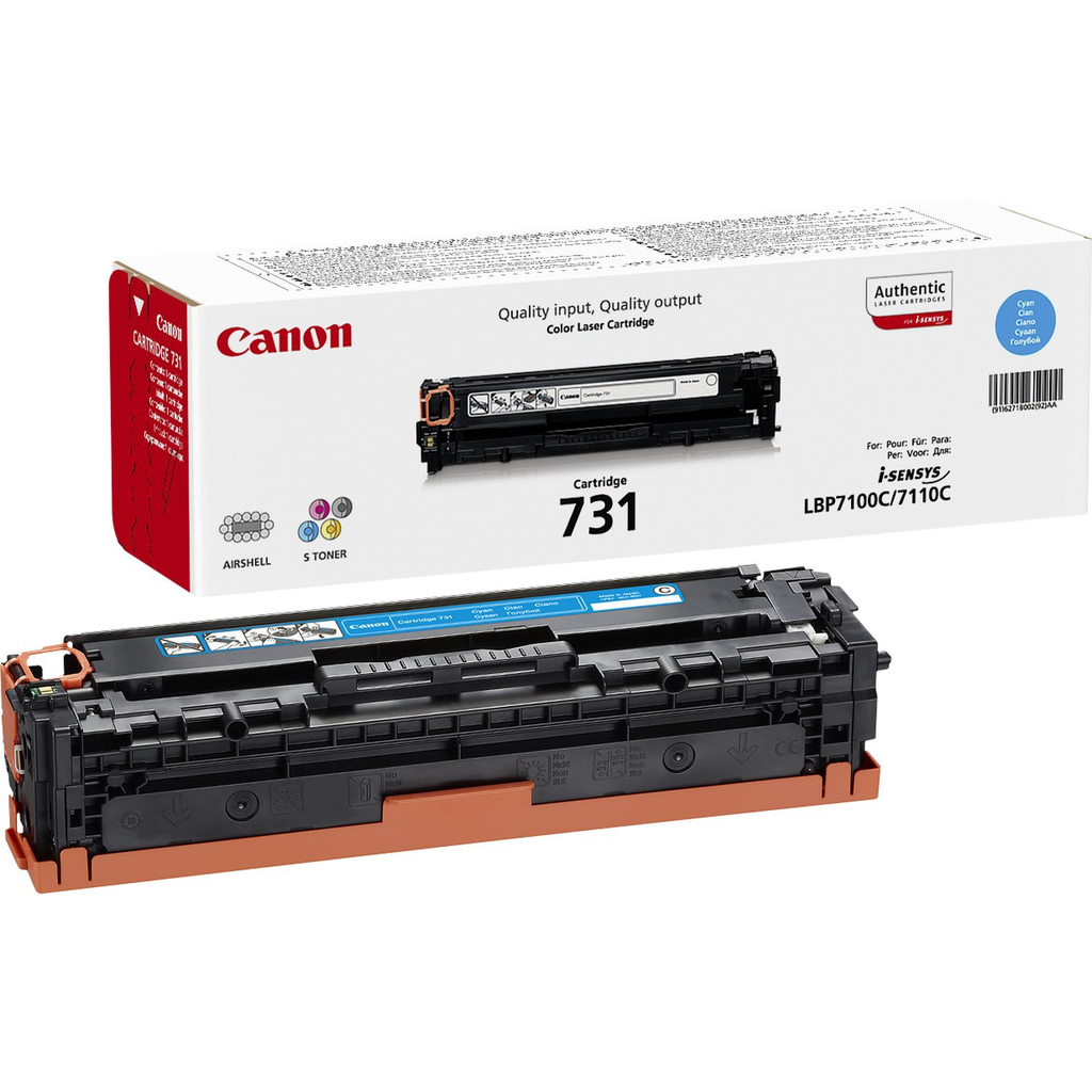 Toner Canon 731 / 6271B002 Cyan, 1.500 Seiten