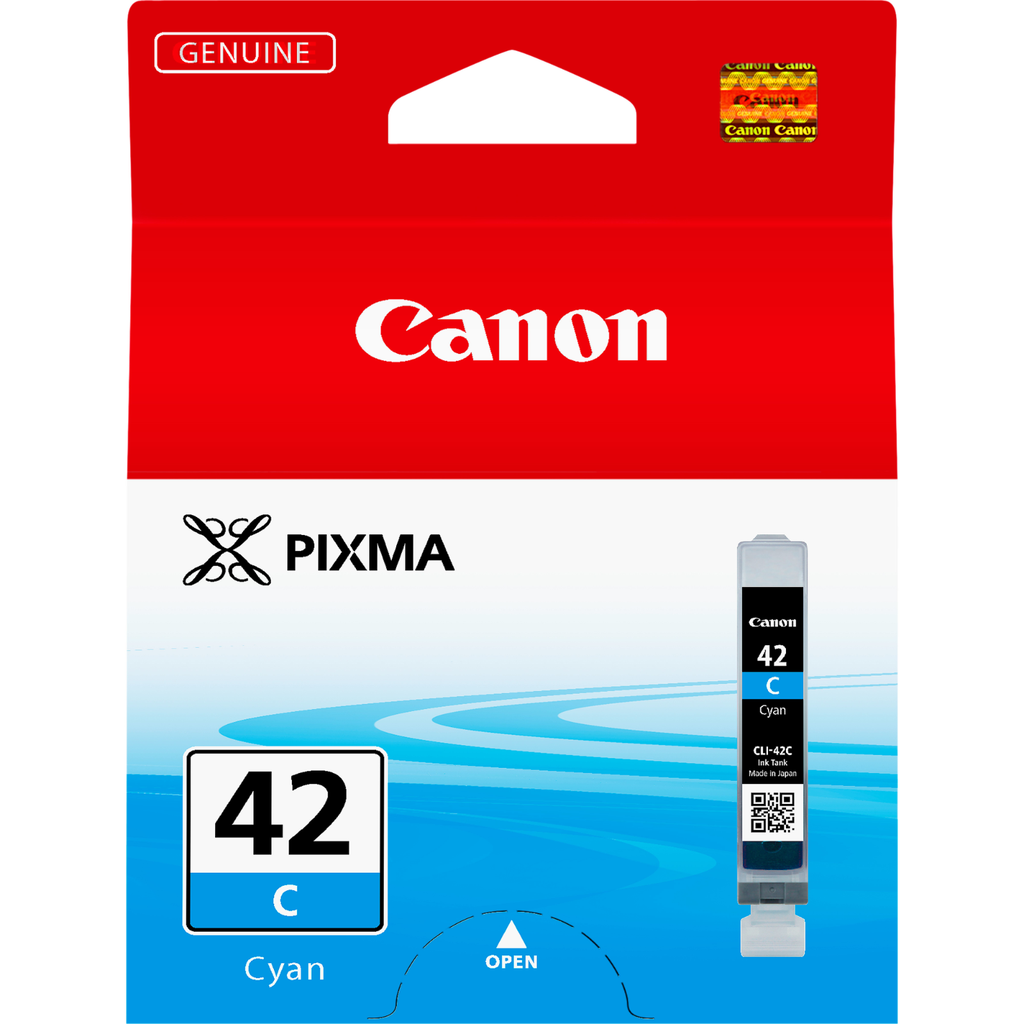 [6385B001] Cartouche d'encre Canon CLI-42C / 6385B001 cyan, 600 pages