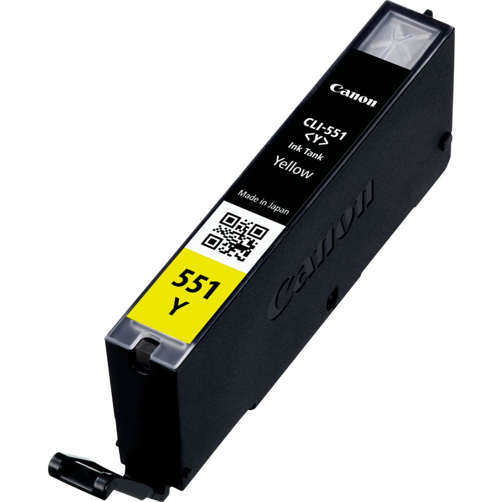 Canon CLI-551Y / 6511B001 yellow ink cartridge, 347 pages
