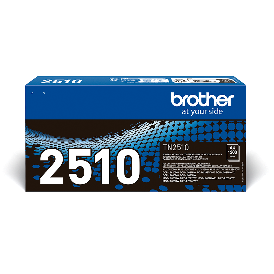 [TN2510] Brother TN-2510 / TN2510 black toner, 1,200 pages