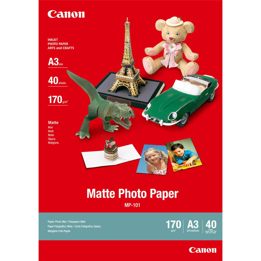 Canon MP-101 A3 / 7981A008 photo paper, A3, 40 sheets