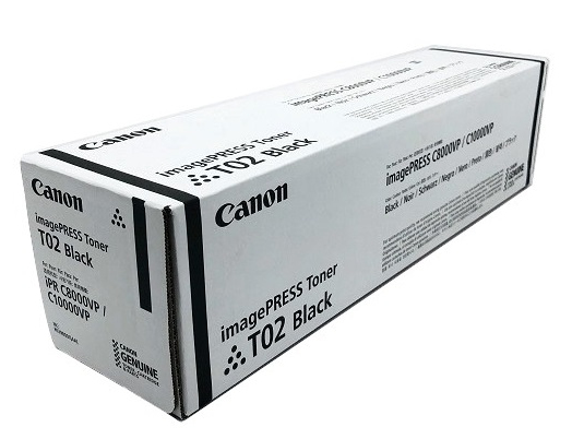 Toner Canon T02 / 8529B001 Schwarz, 44.000 Seiten