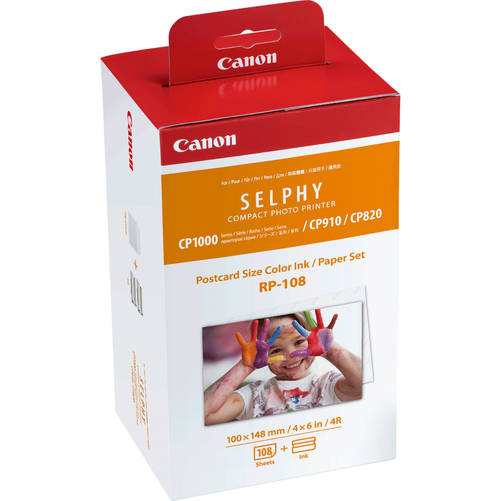 Canon RP-108 / 8568B001 ink and paper set