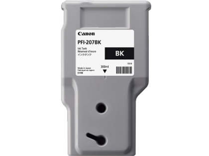 Canon PFI-207BK / 8789B001 black ink cartridge