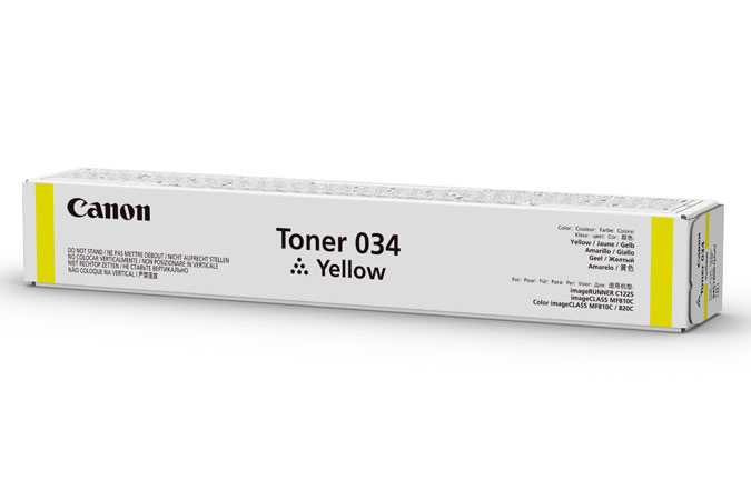 Toner Canon 34 / 9451B001 Gelb, 7.300 Seiten