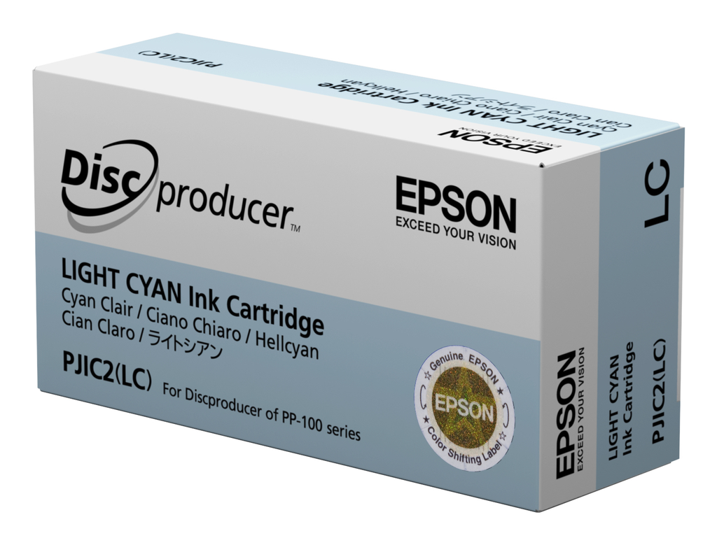 Epson PJIC7LC / C13S020689 light cyan ink cartridge, 315 ml