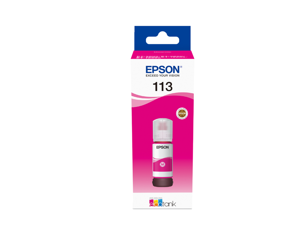 Tintenflasche Epson 113 / C13T06B340 Magenta, 6.000 Seiten