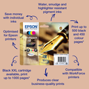 Epson 16 / C13T16214012 black ink cartridge, 175 pages