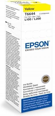 Epson T6644 / C13T66444A yellow ink bottle, 70 ml