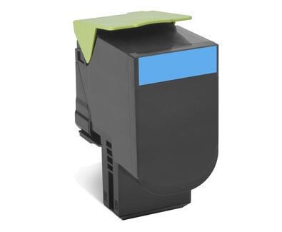 Toner Lexmark 702HC / 70C2HC0 Cyan XL, 3.000 Seiten