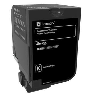 Lexmark 74C2SK0 black XL toner