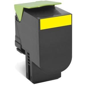 [80C2HY0] Toner Lexmark 802HY / 80C2HY0 jaune XXL, 3 000 pages