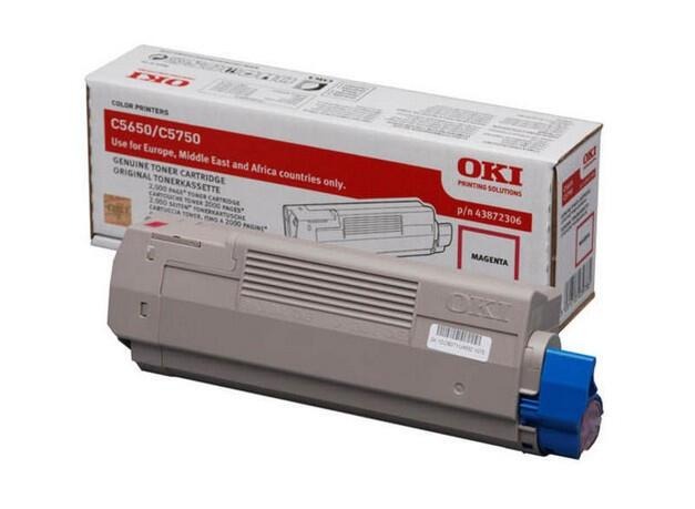 Toner OKI 43872306 magenta, 2 000 pages