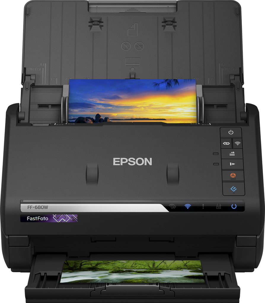 [B11B237401] Epson FF-680W document scanner, A4, 45 ppm