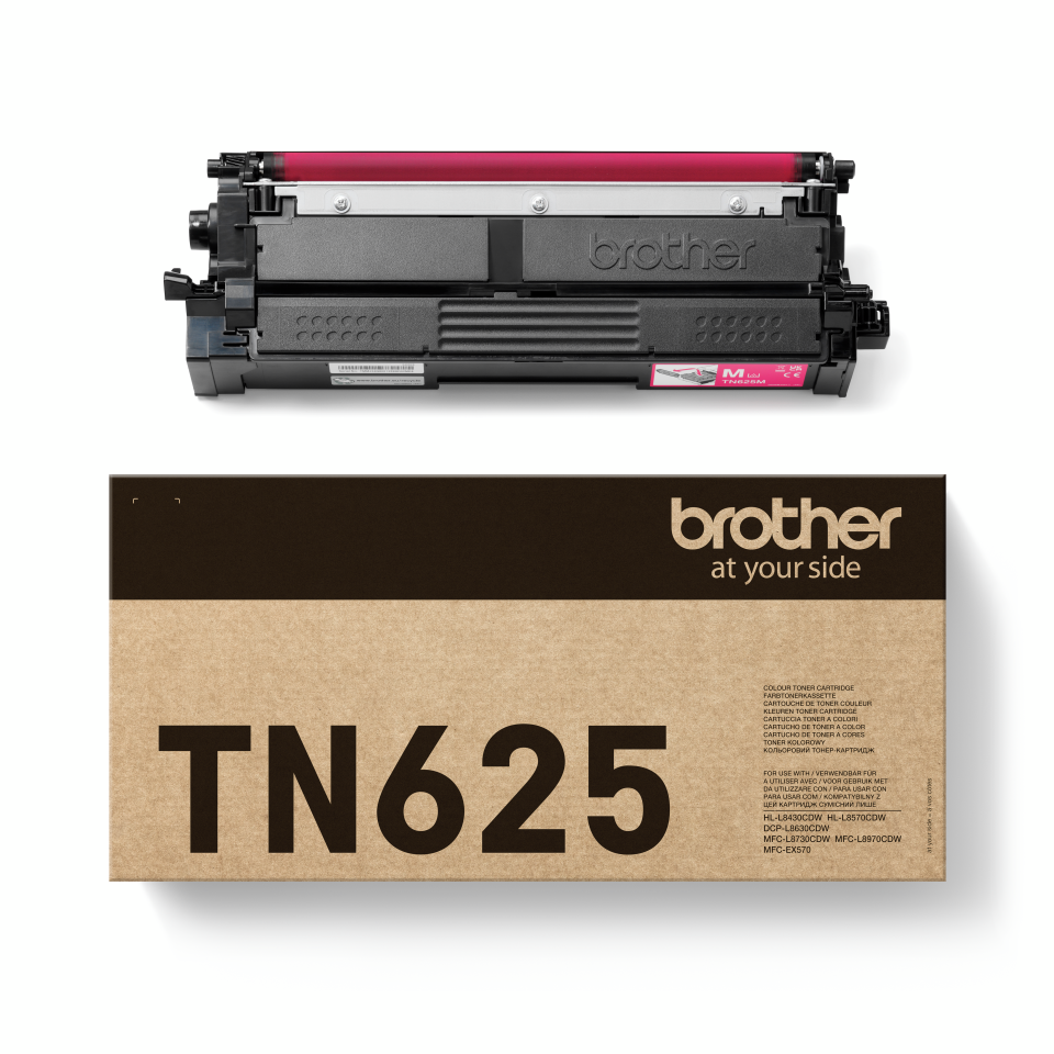 [TN625M] Brother TN-625M / TN625M magenta toner, 1,800 pages