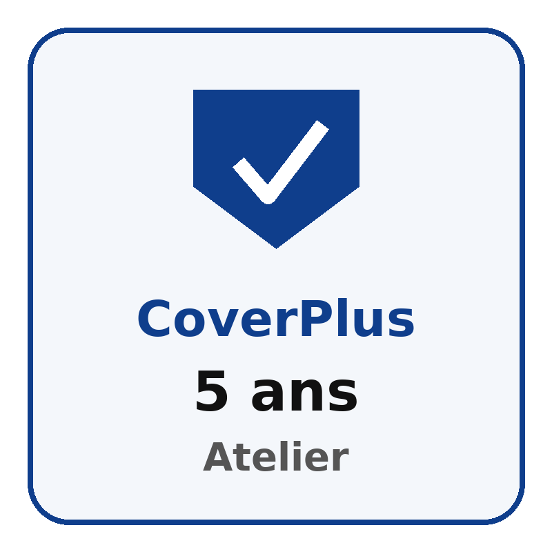Extension de garantie Epson CoverPlus 5 ans retour atelier, pour ES-500W