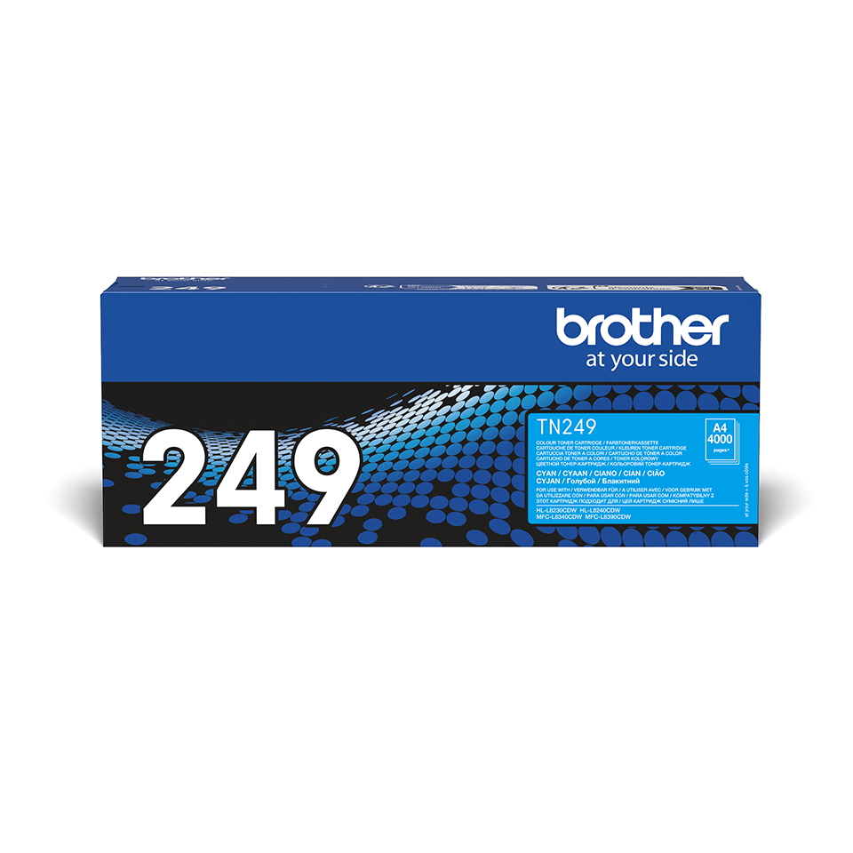 [TN249C] Brother TN-249C / TN249C cyan toner XXL, 4,000 pages