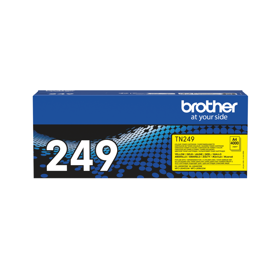 [TN249Y] Brother TN-249Y / TN249Y yellow toner XXL, 4,000 pages